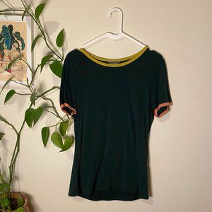 Modcloth Forest Green T-shirt